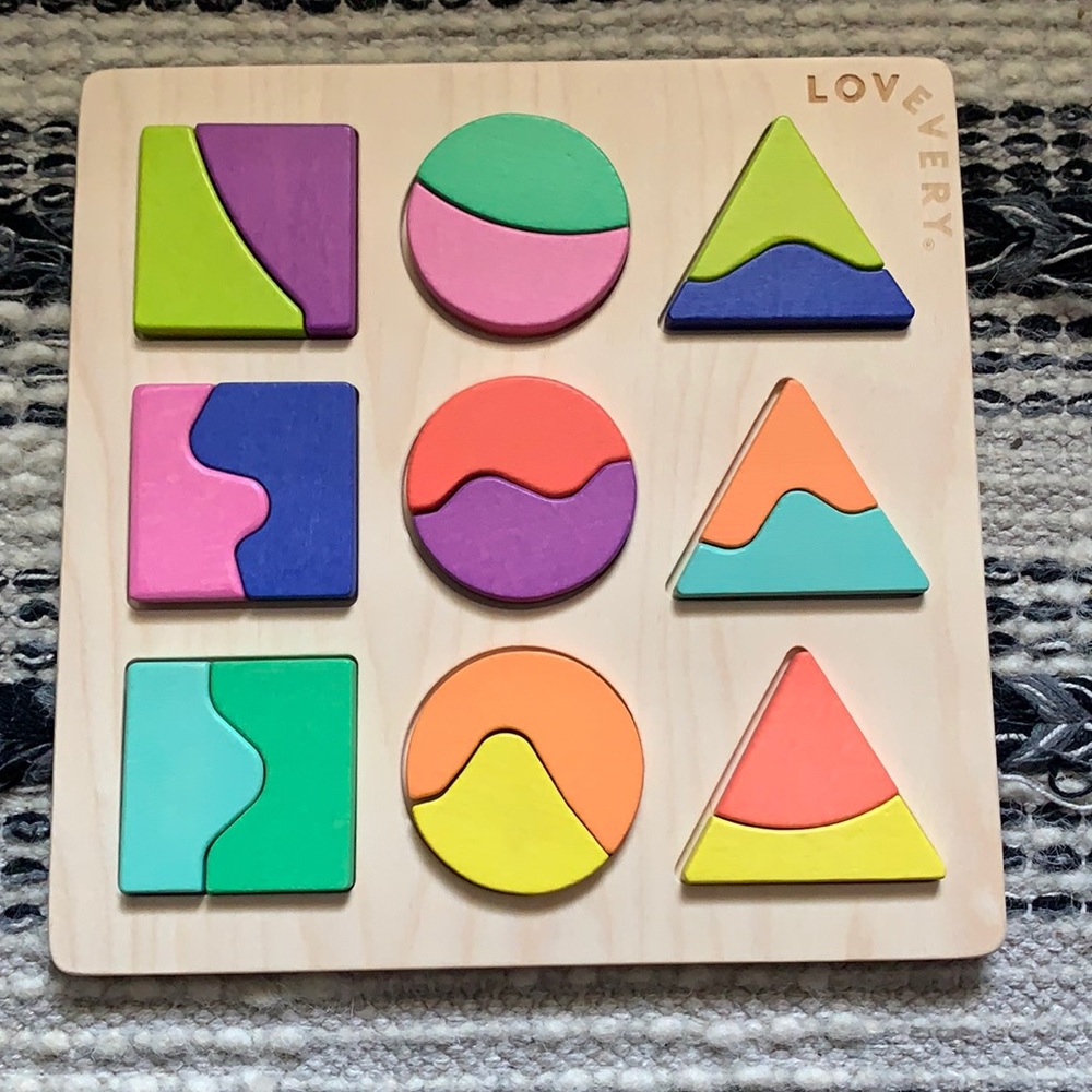 Lovevery Montessori Land and Sky Puzzle